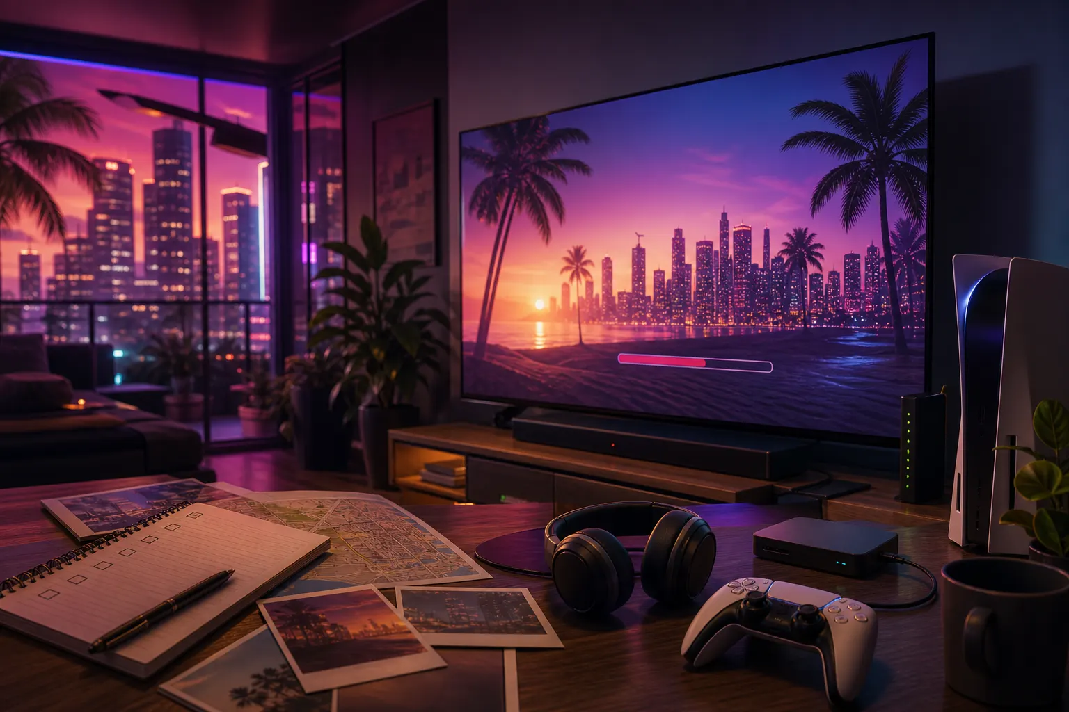 Gaming setup for GTA 6 launch readiness